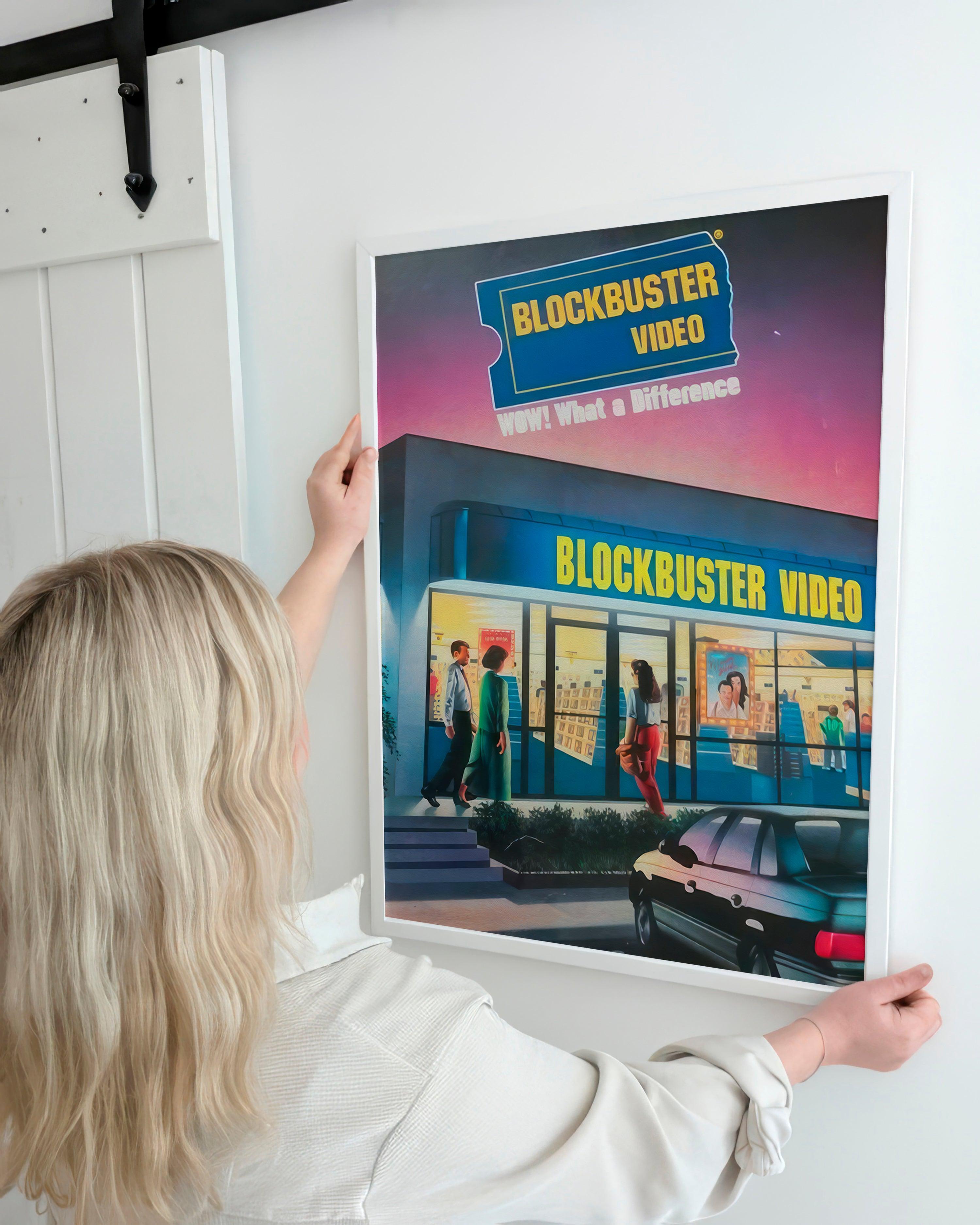 Blockbuster Video Retro ADS | Poster - DreamBrothers