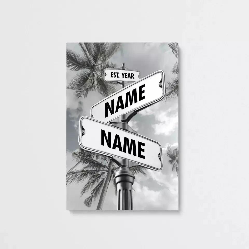 California Love Personalized Canvas - DreamBrothers