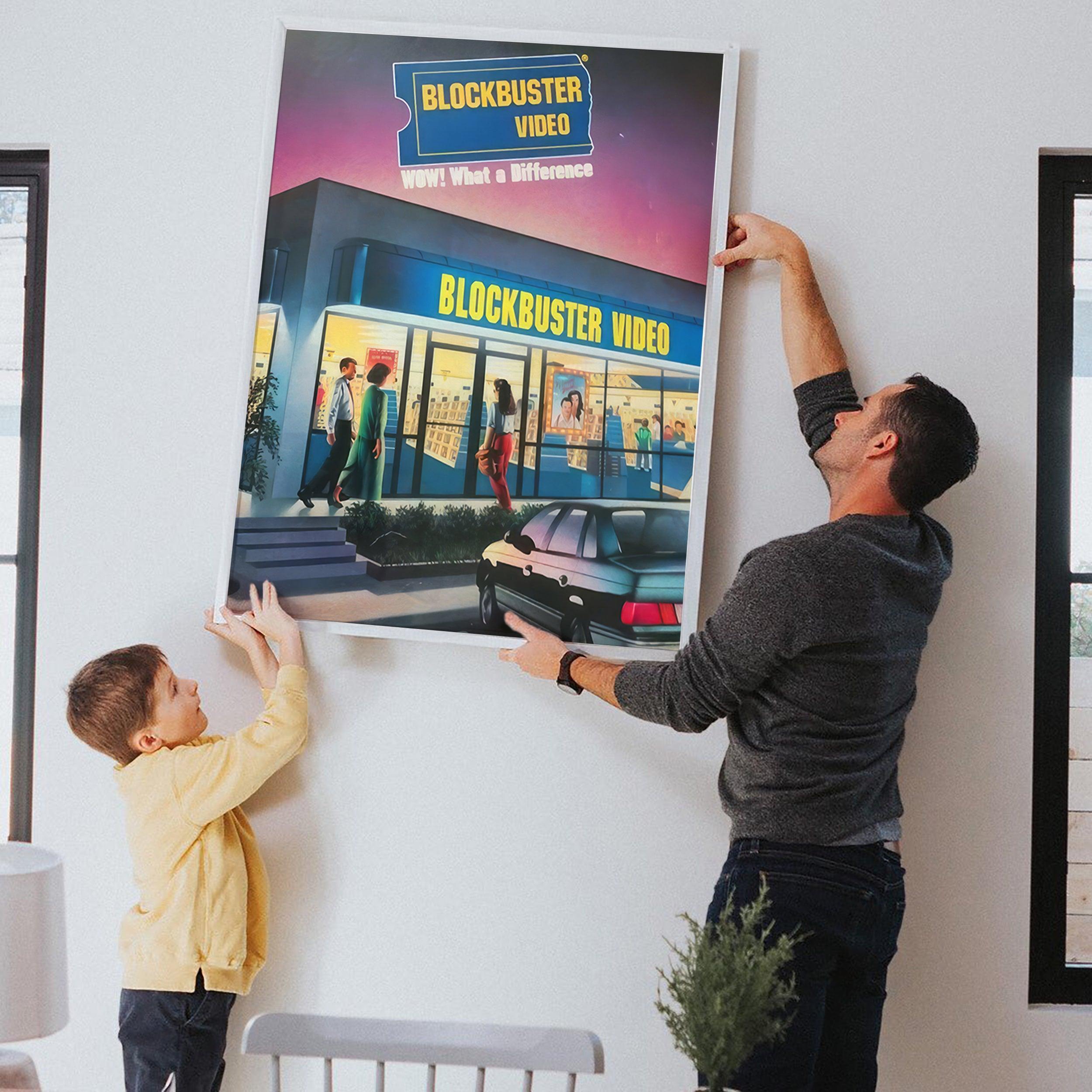 Blockbuster Video Retro ADS | Poster - DreamBrothers