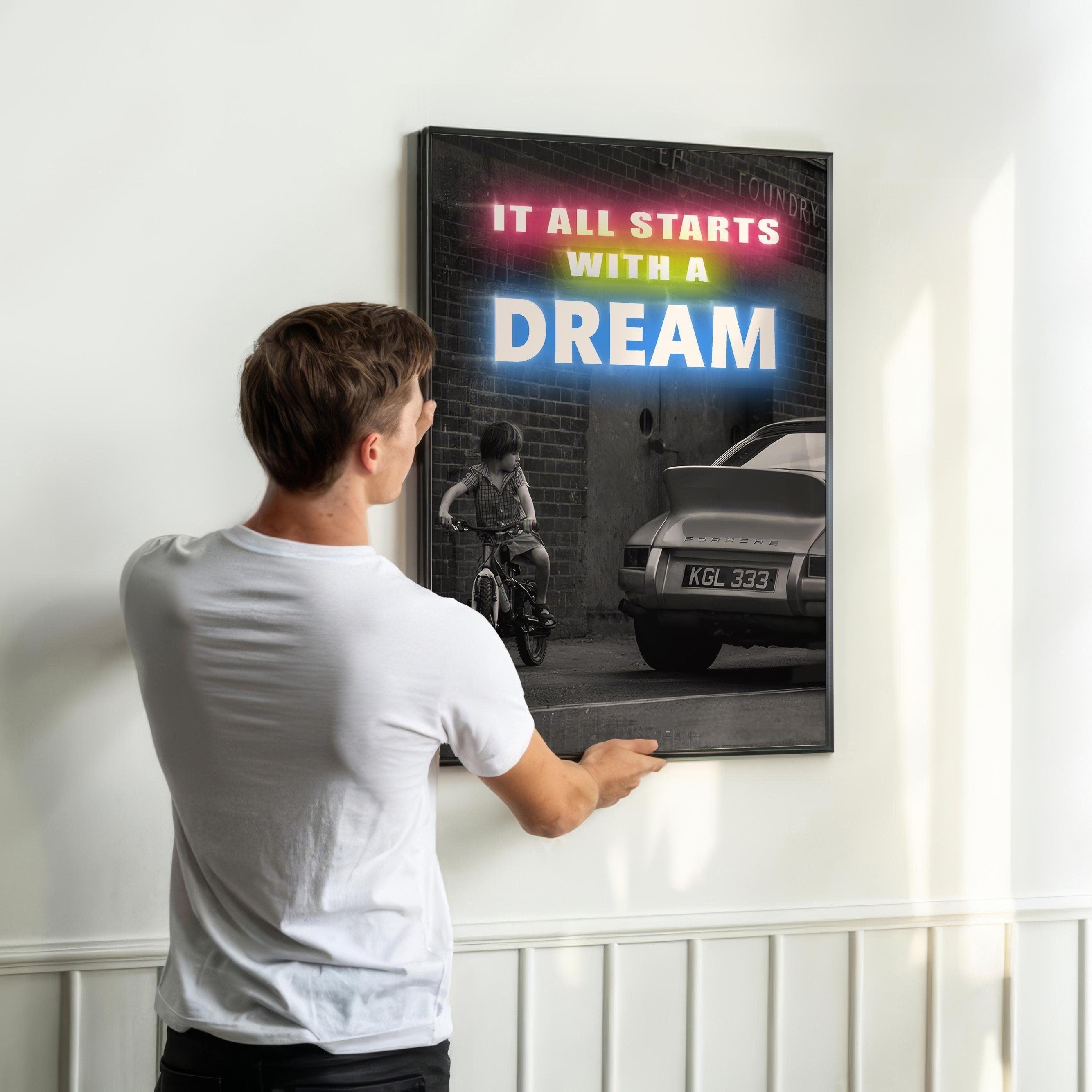 It all starts with a Dream | Canvas - DreamBrothers