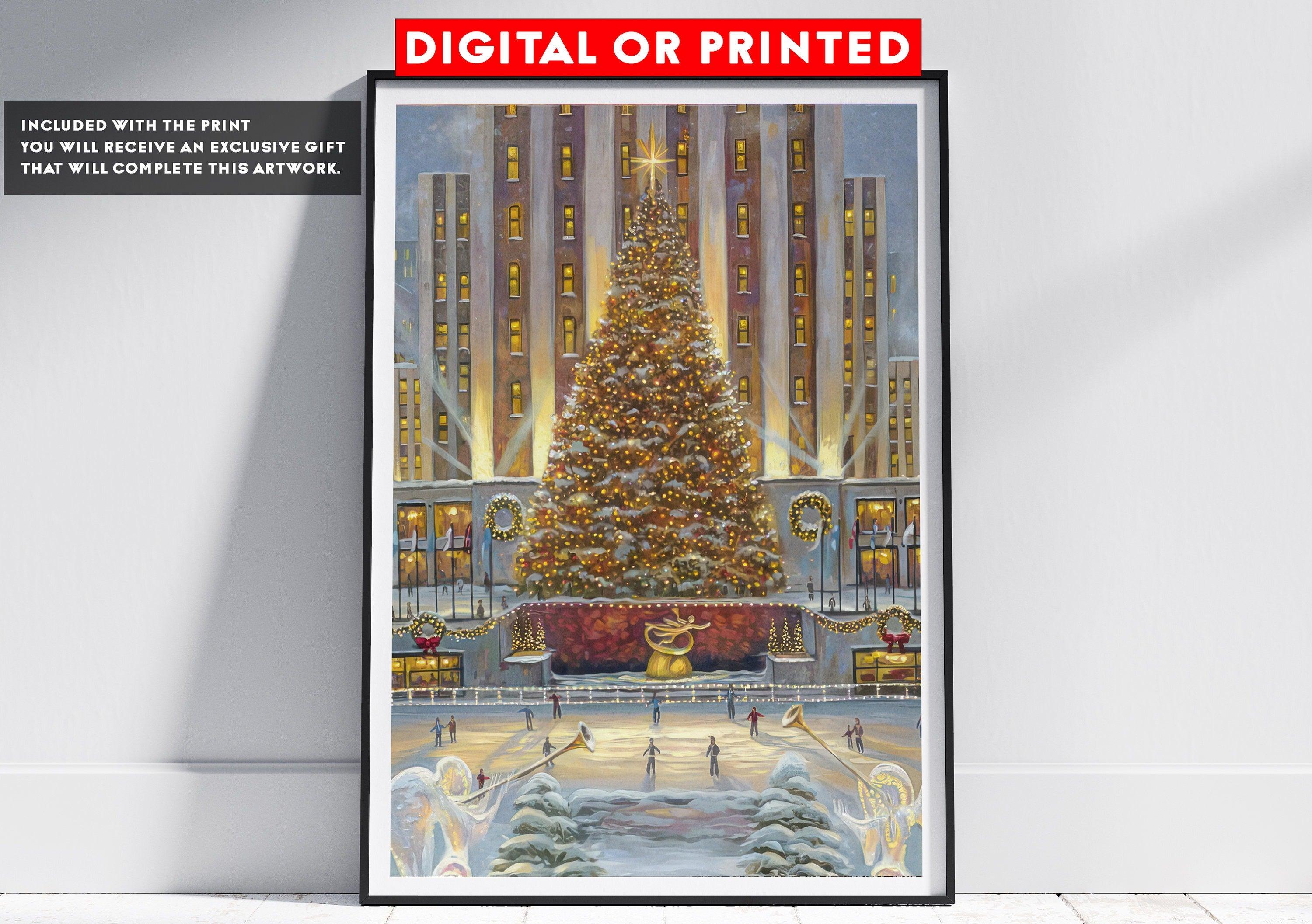Rockfeller Center Vintage Wall Art | Poster - DreamBrothers