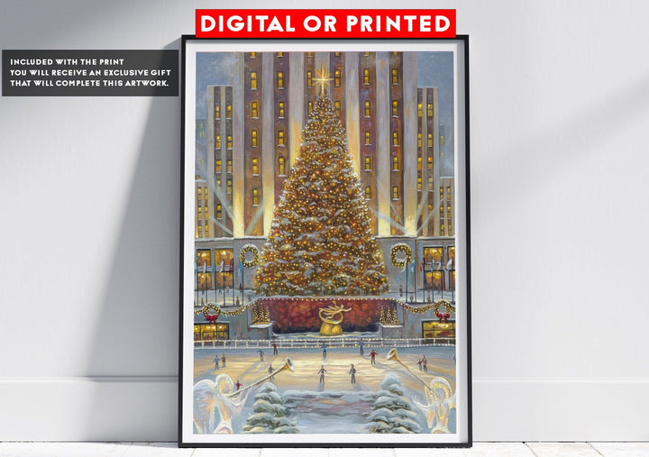 Rockfeller Center Vintage Wall Art | Poster - DreamBrothers