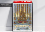 Rockfeller Center Vintage Wall Art | Poster