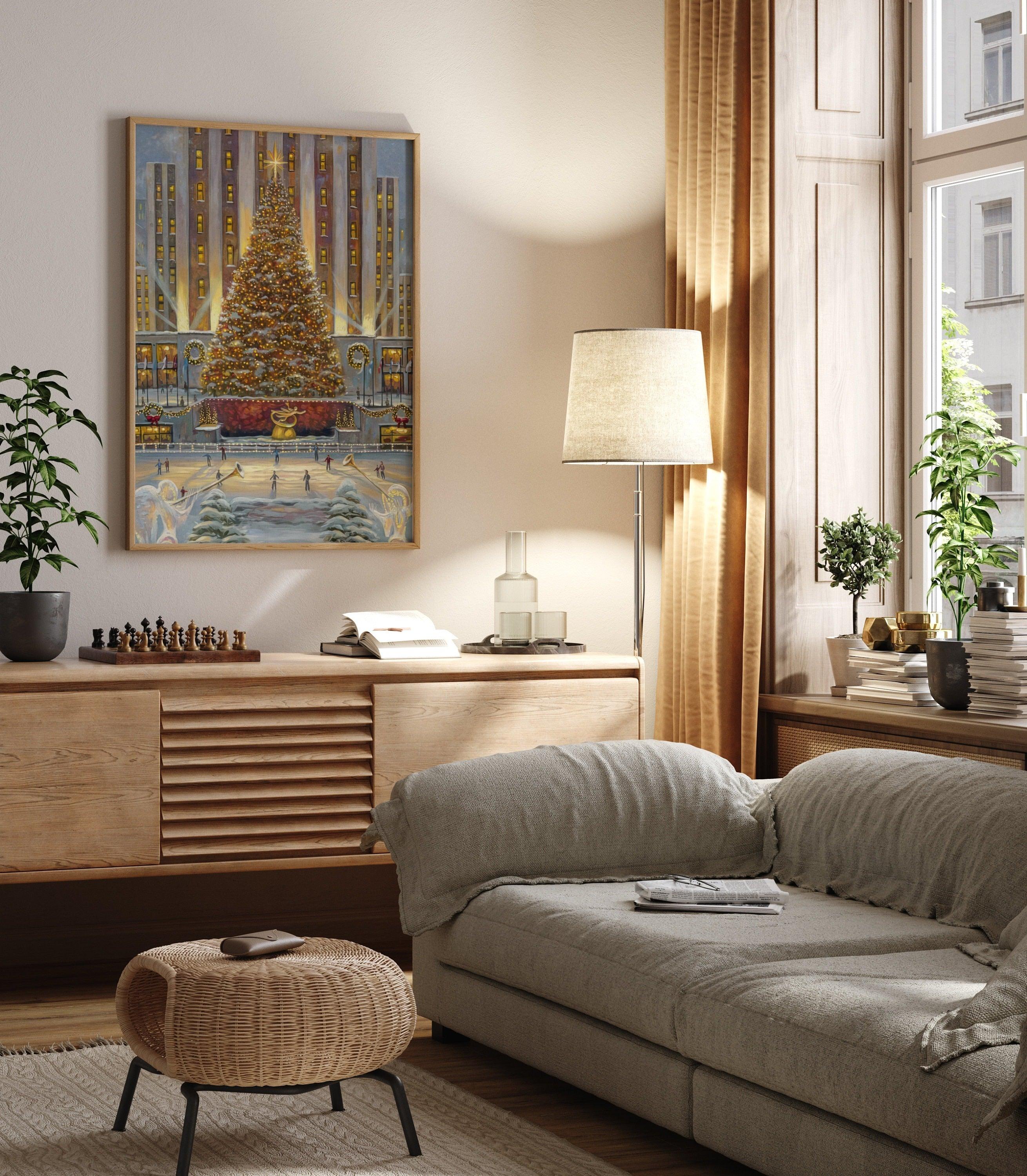 Rockfeller Center Vintage Wall Art | Poster - DreamBrothers
