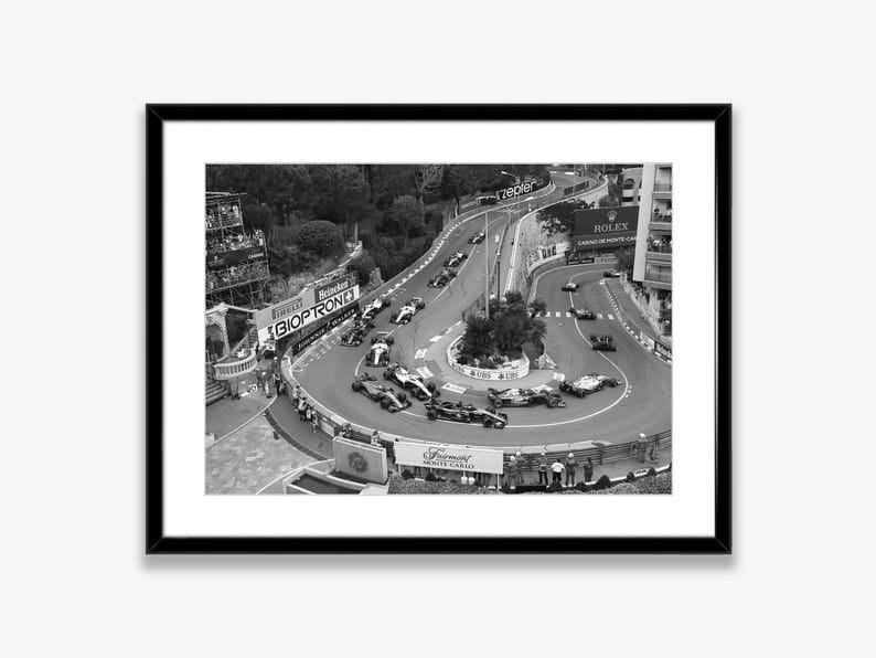 F1 Monaco Grand Prix Vintage Photo | Poster - DreamBrothers