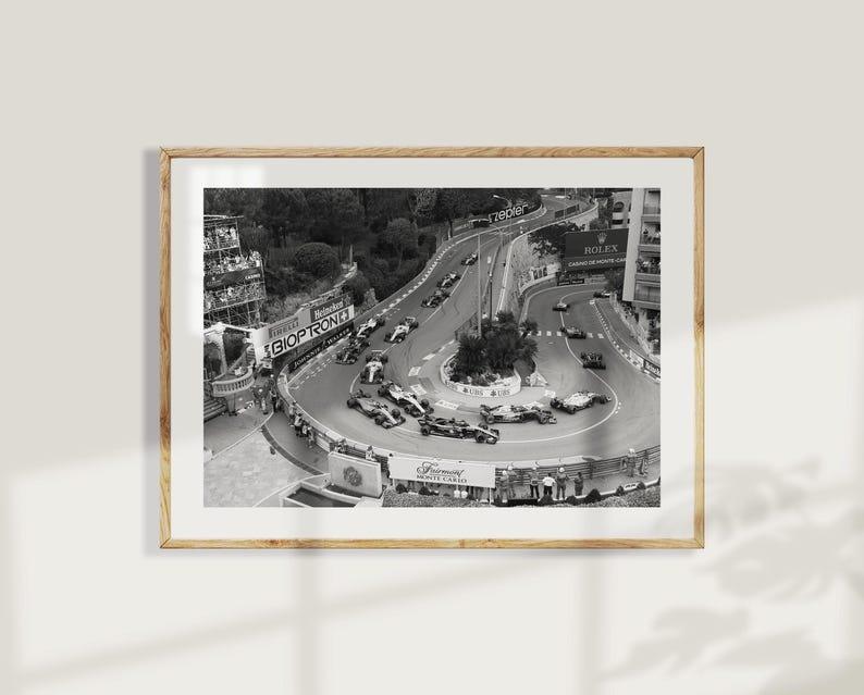 F1 Monaco Grand Prix Vintage Photo | Poster - DreamBrothers