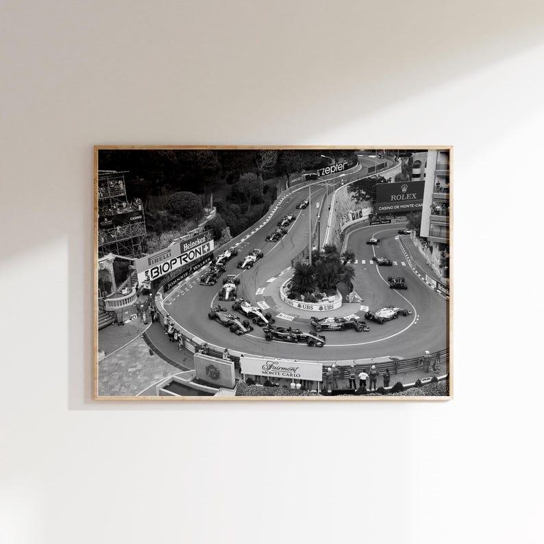 F1 Monaco Grand Prix Vintage Photo | Poster - DreamBrothers