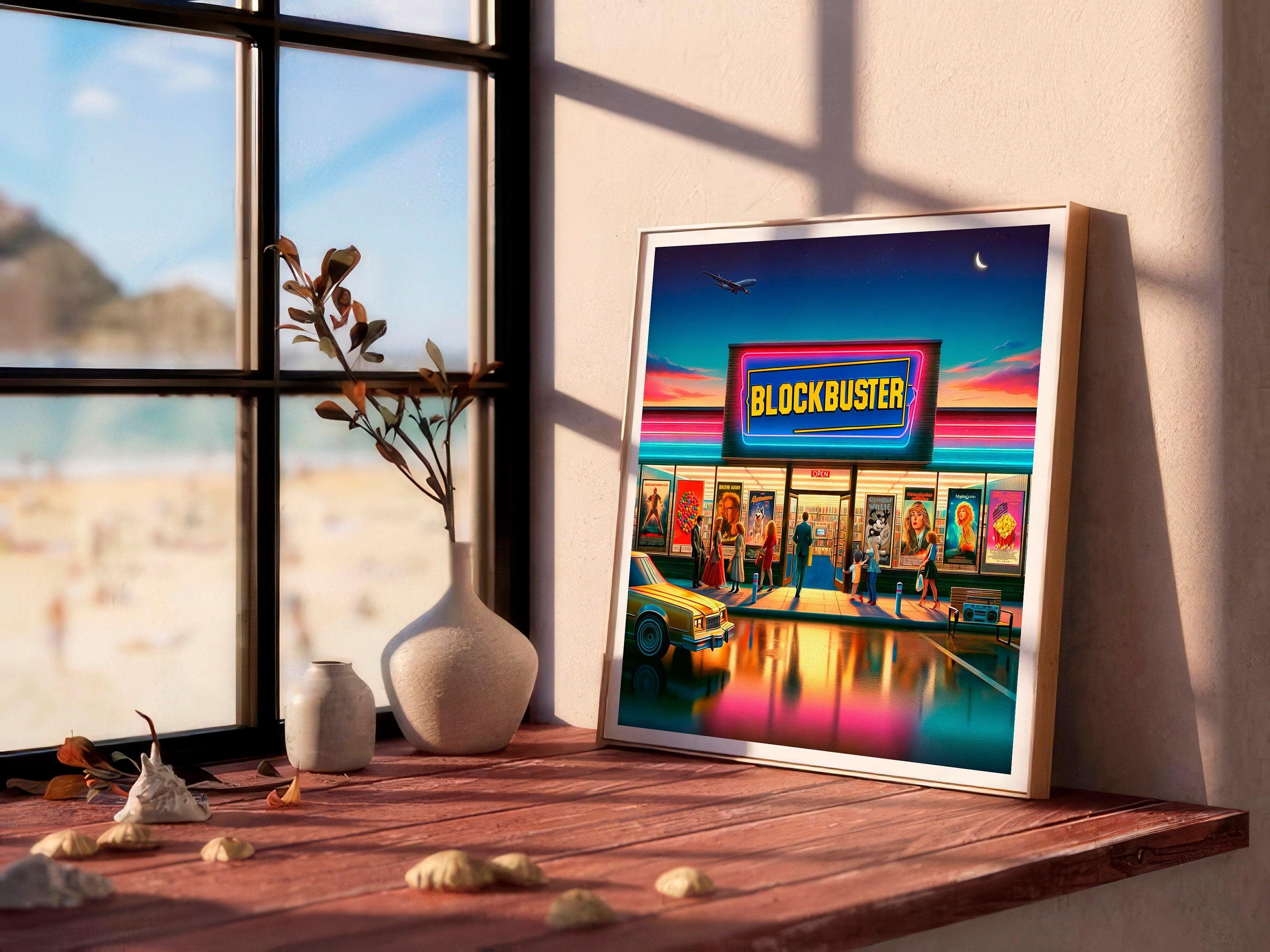 Blockbuster Movie Decor x Steamboat Willie Mickey | Poster - DreamBrothers