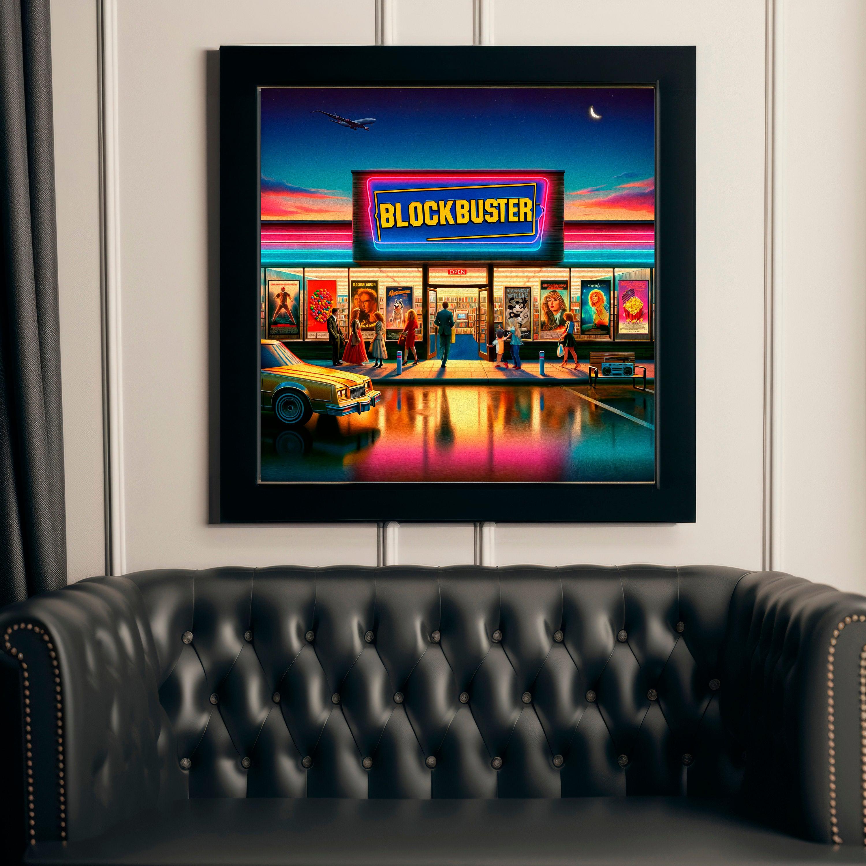 Blockbuster Movie Decor x Steamboat Willie Mickey | Poster - DreamBrothers