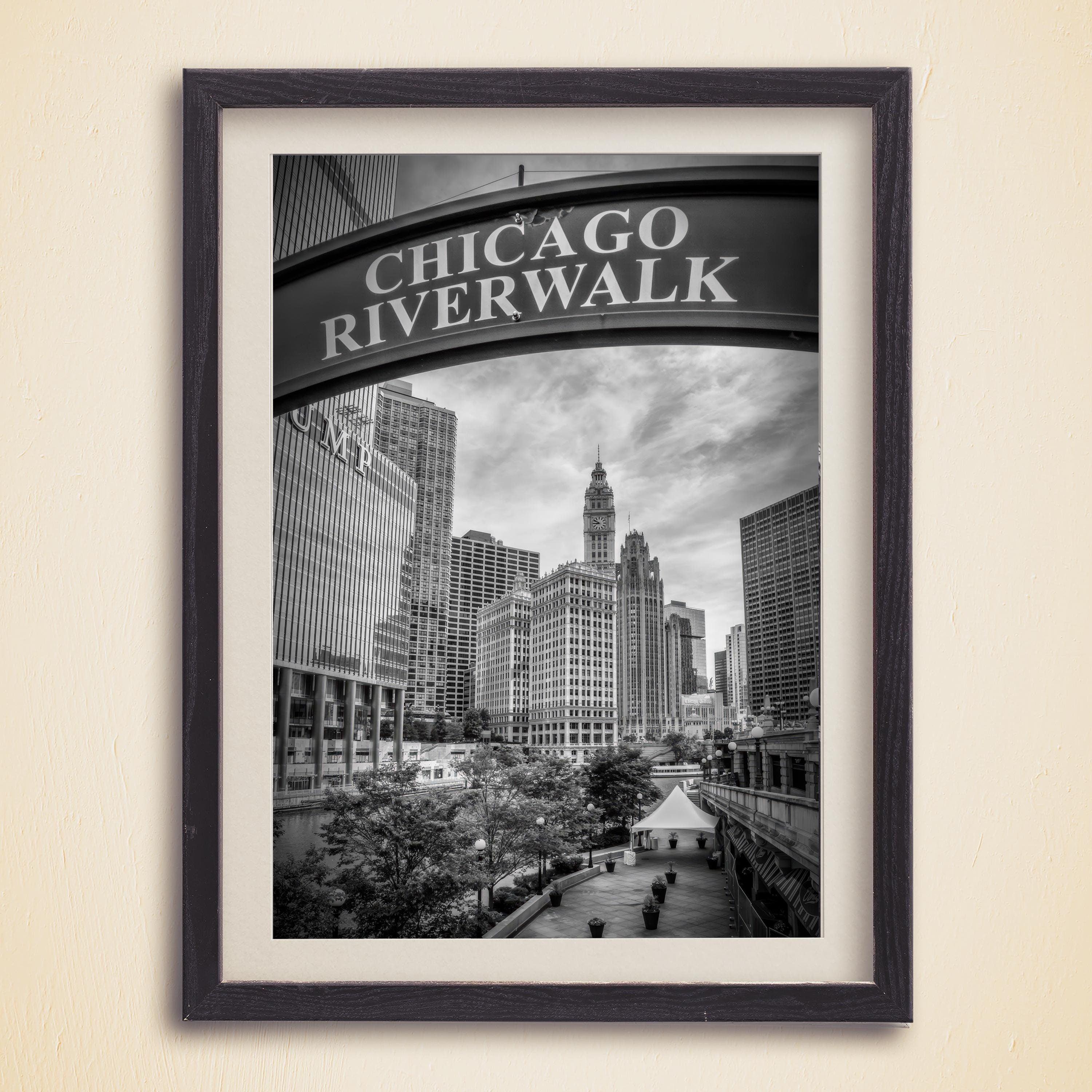 Chicago Riverwalk Vintage Photo | Poster - DreamBrothers