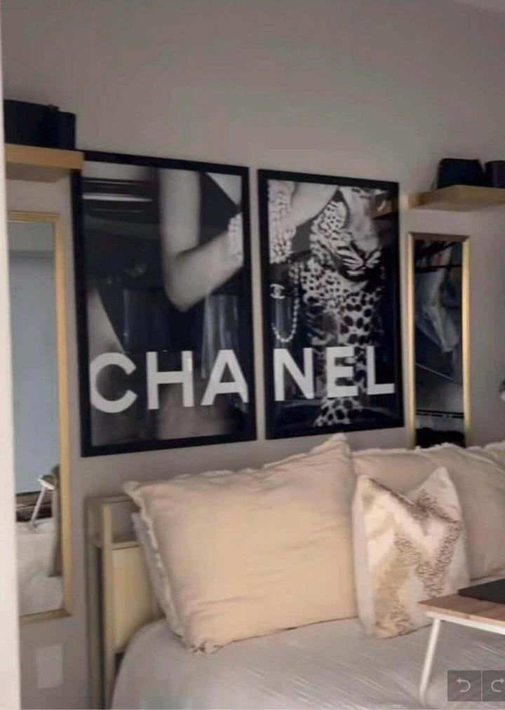Chanel Leopard Set of 2 | Fashion DUO Poster - DreamBrothers