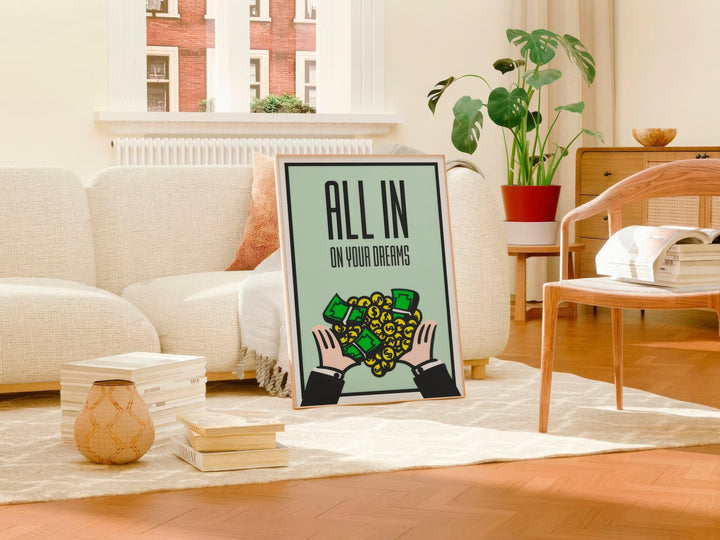 ALL IN On Your Dreams | Poster - DreamBrothers