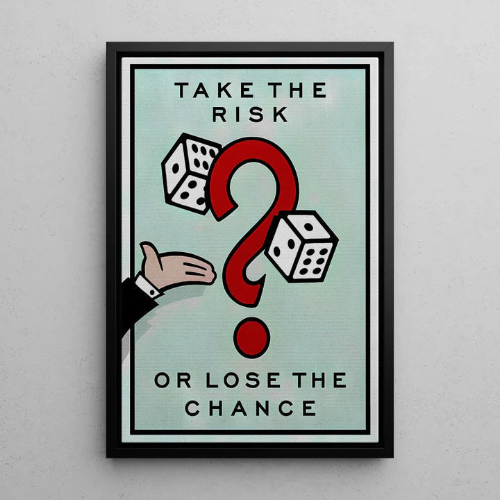 Take the Risk Motivational Poster - DreamBrothers