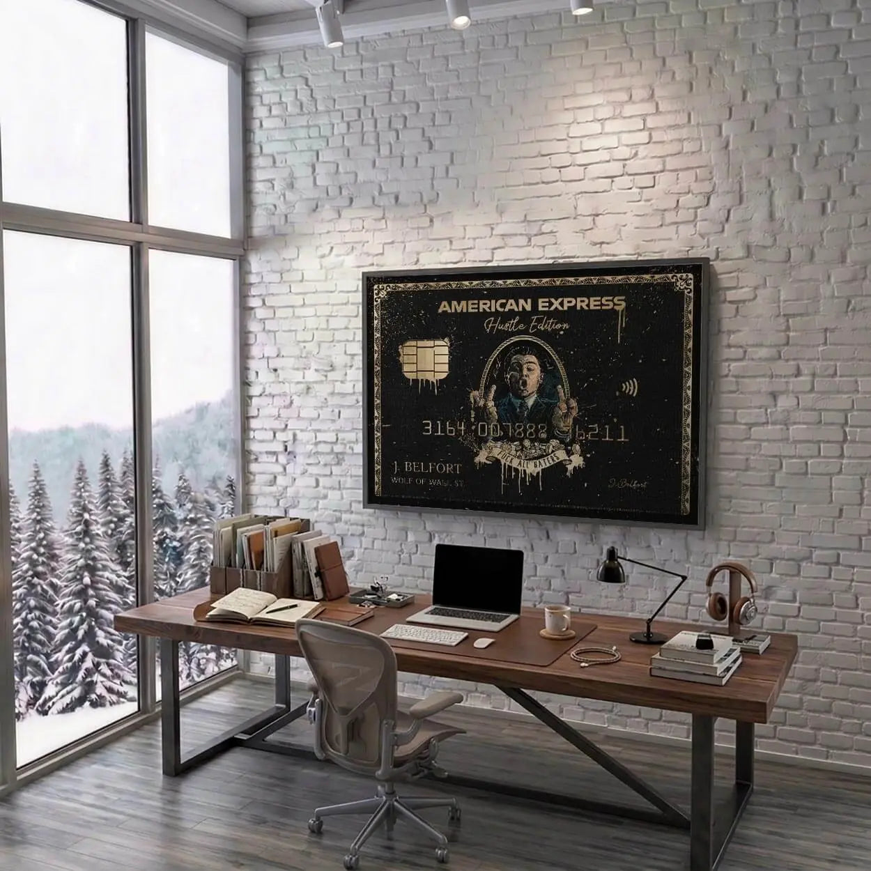 The Wolf of Wall Street | American Express Custom Poster - DreamBrothers