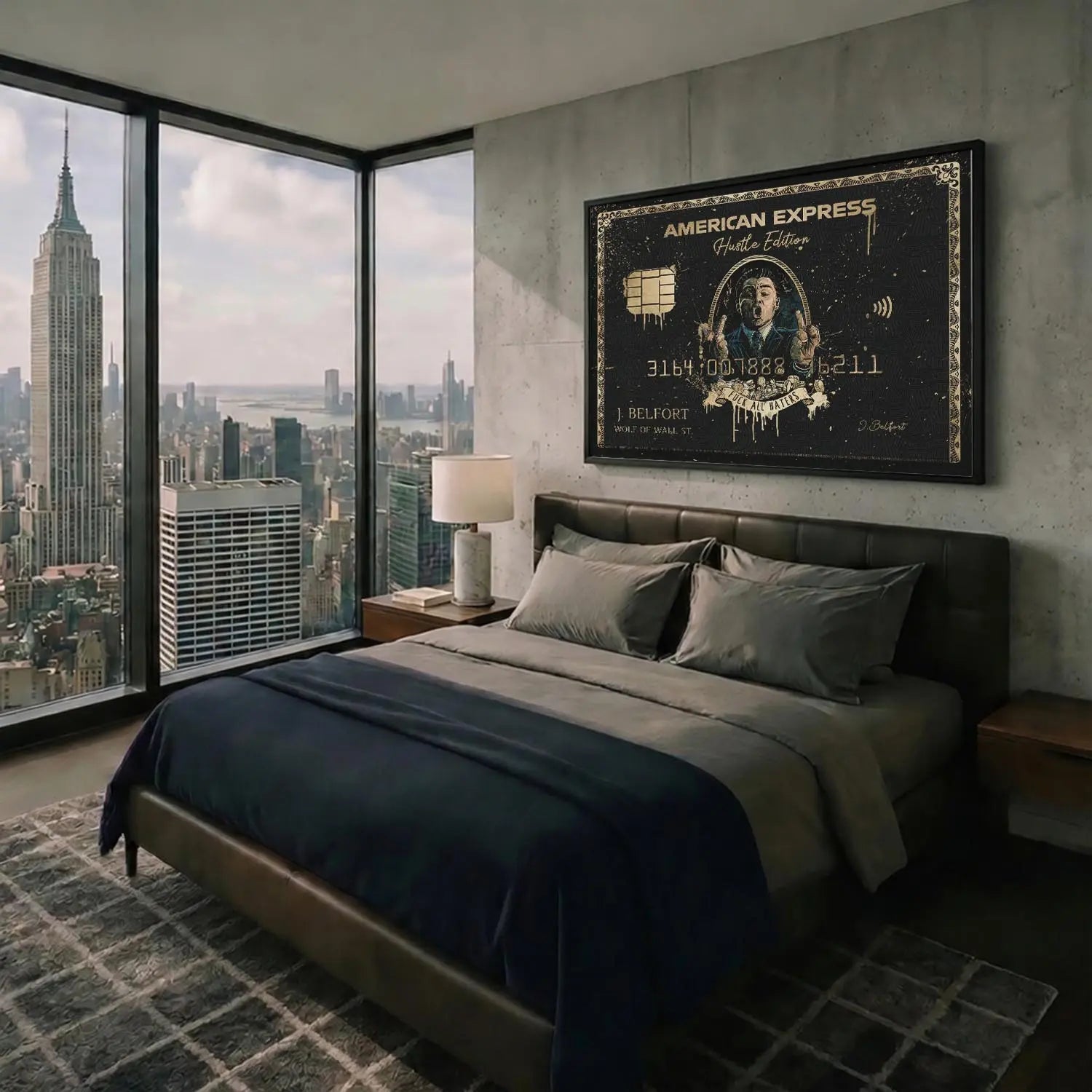 The Wolf of Wall Street | American Express Custom Poster - DreamBrothers