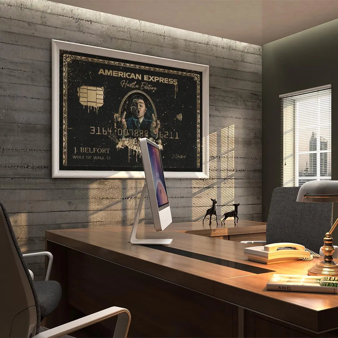 The Wolf of Wall Street | American Express Custom Poster - DreamBrothers