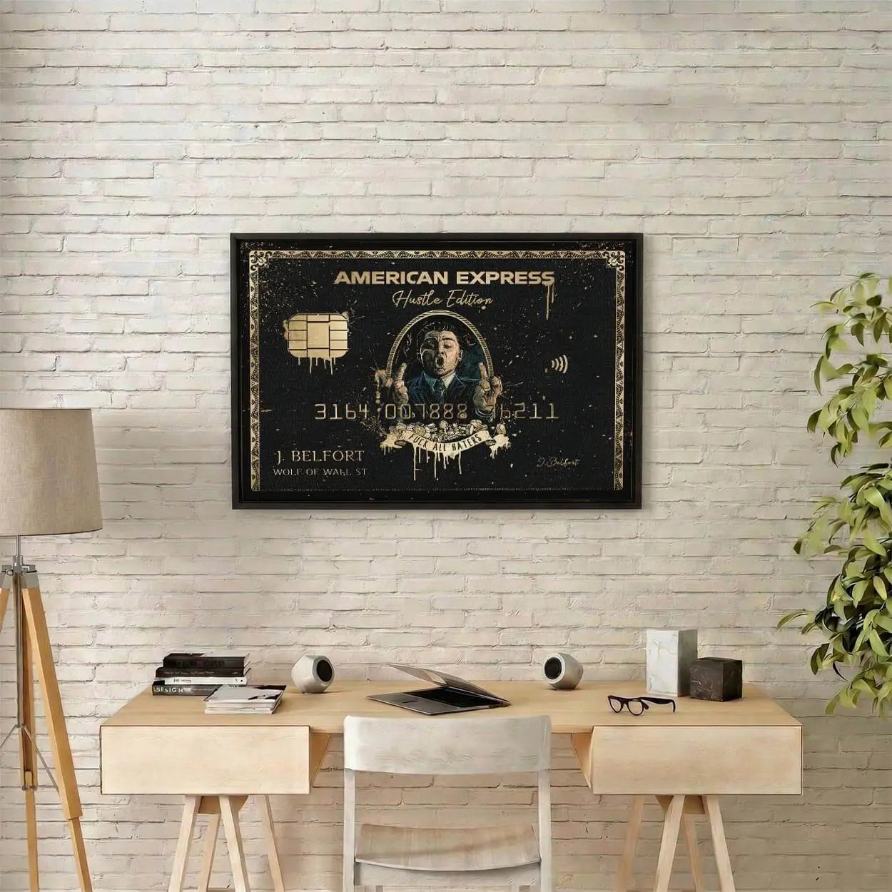The Wolf of Wall Street | American Express Custom Poster - DreamBrothers
