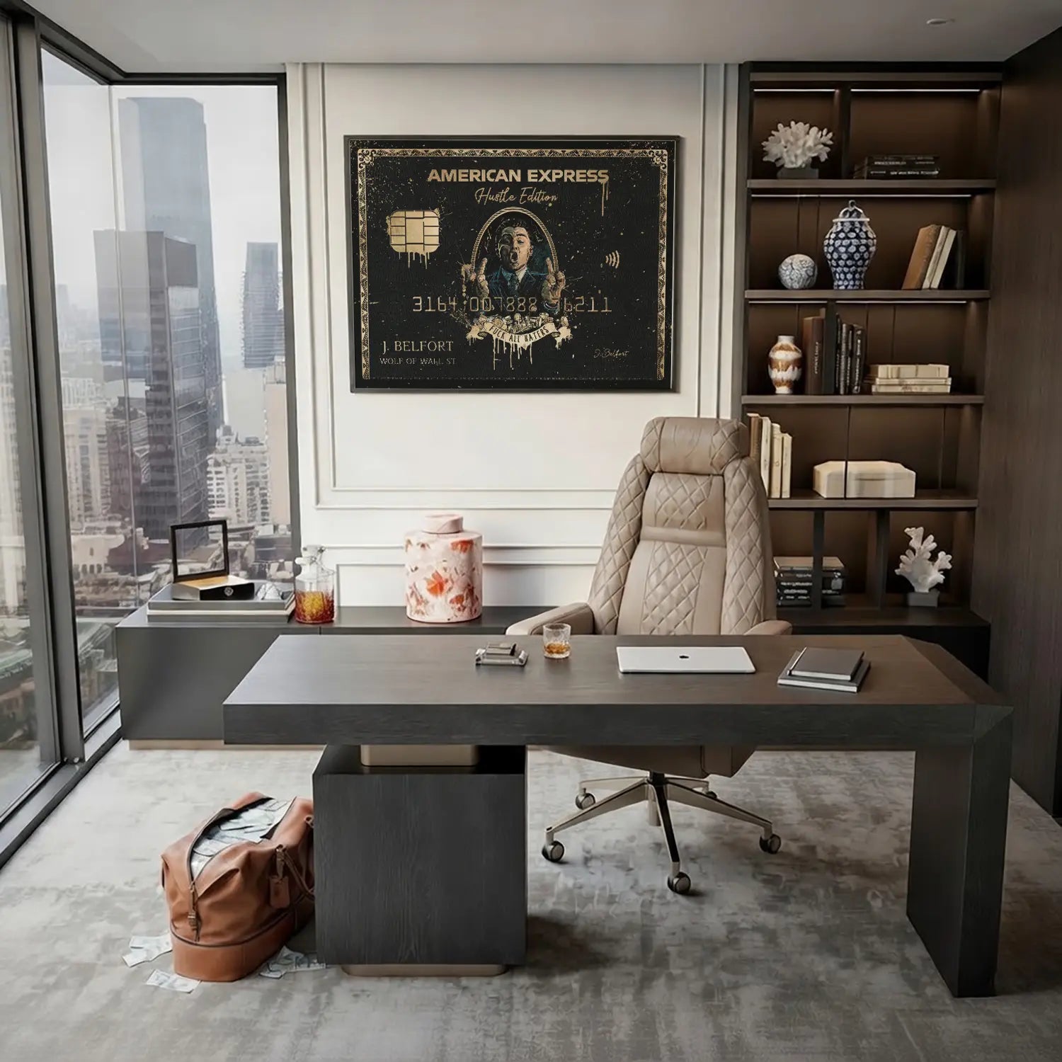 The Wolf of Wall Street | American Express Custom Poster - DreamBrothers