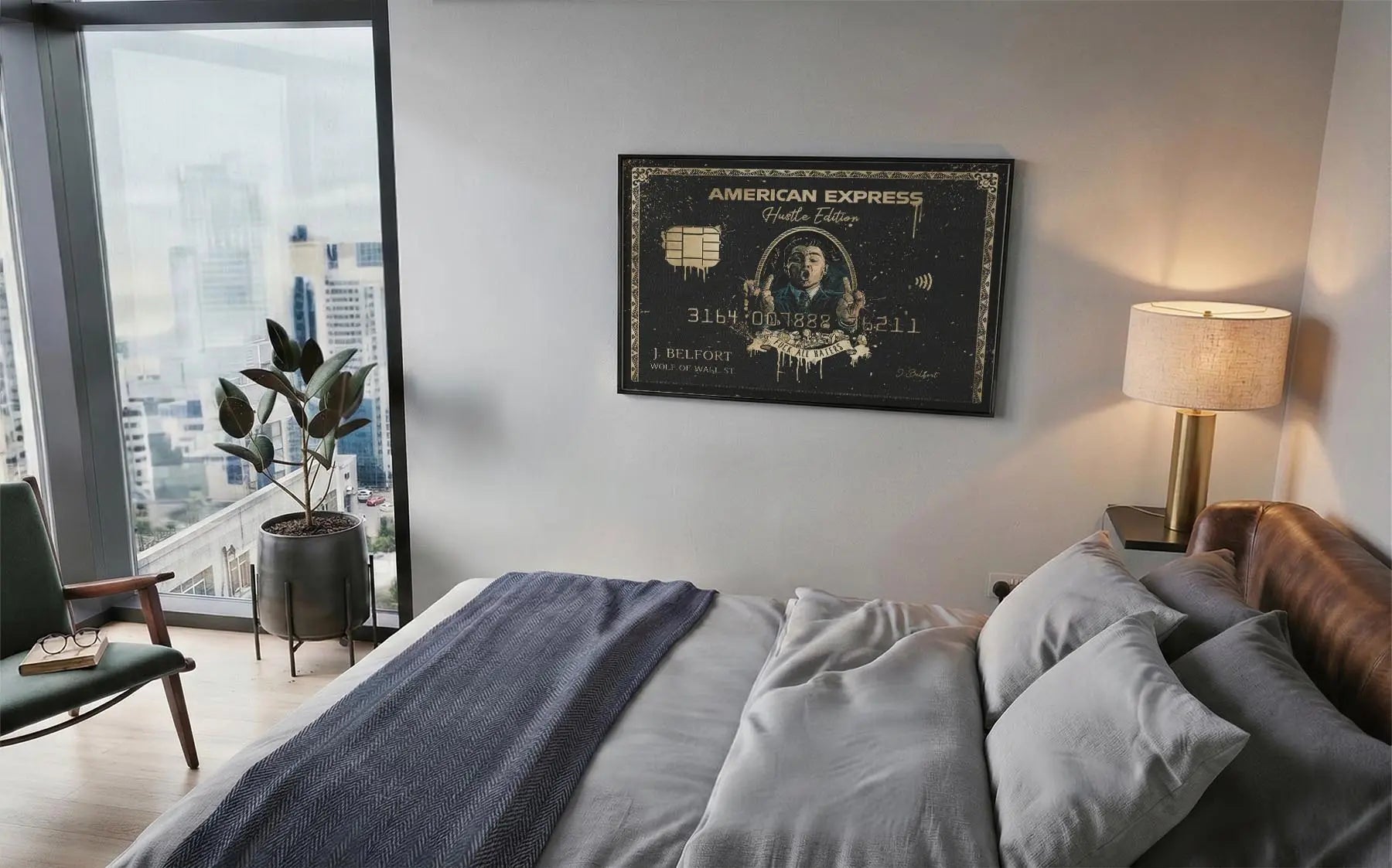 The Wolf of Wall Street | American Express Custom Poster - DreamBrothers
