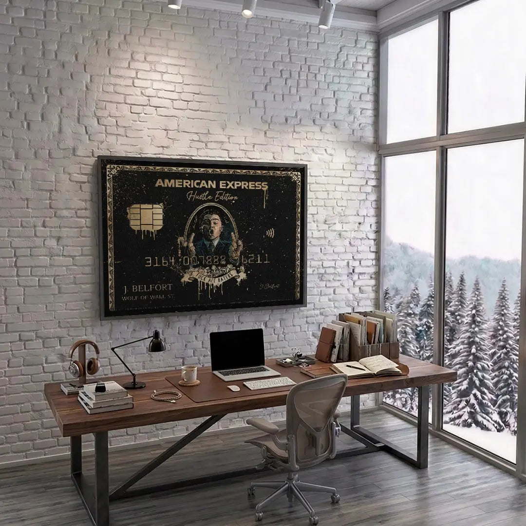 The Wolf of Wall Street | American Express Custom Poster - DreamBrothers
