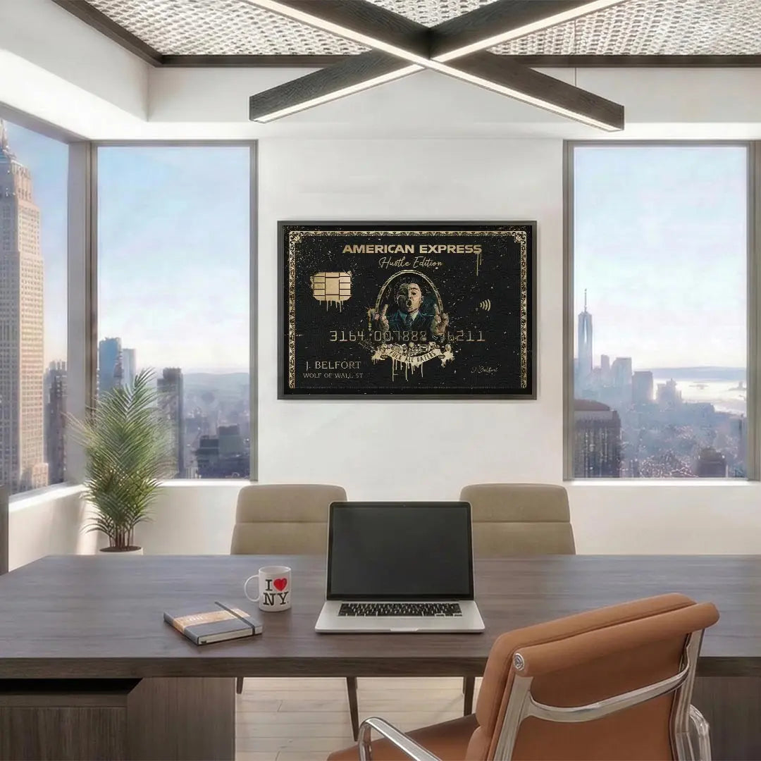 The Wolf of Wall Street | American Express Custom Poster - DreamBrothers