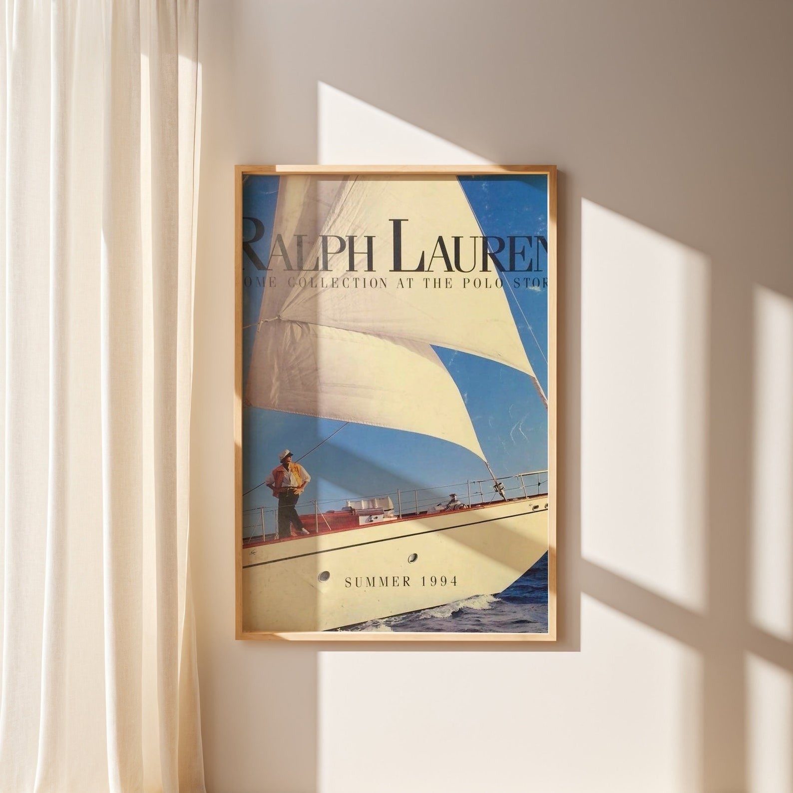 Vintage Ralph Lauren Magazine - Summer 1994 Poster - DreamBrothers