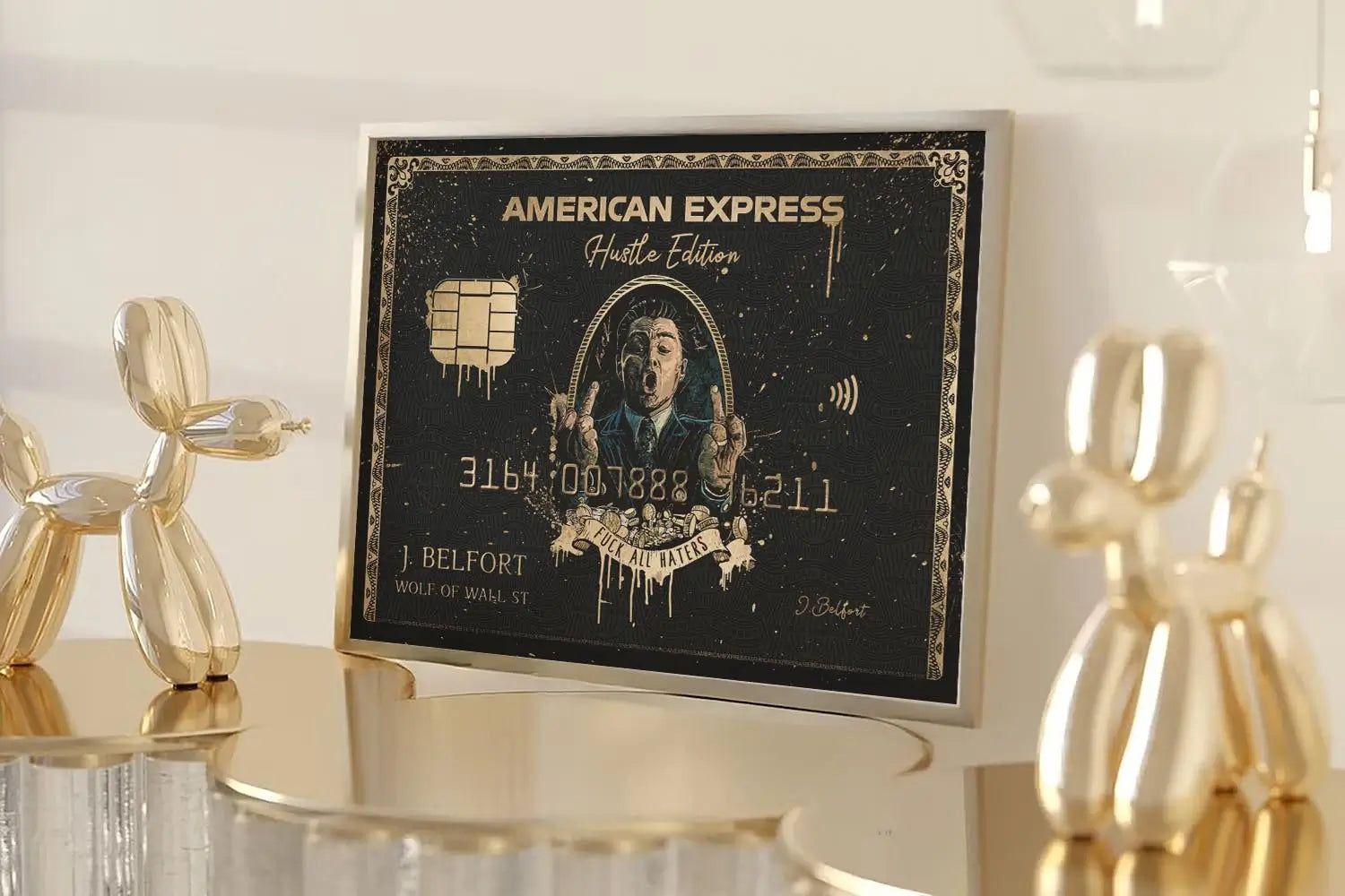 The Wolf of Wall Street | American Express Custom Poster - DreamBrothers