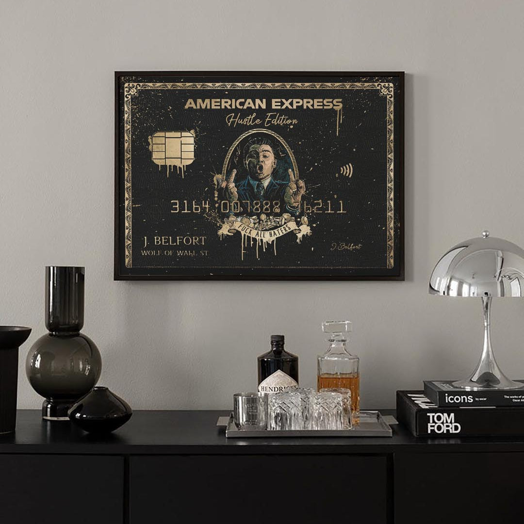 The Wolf of Wall Street | American Express Custom Poster - DreamBrothers