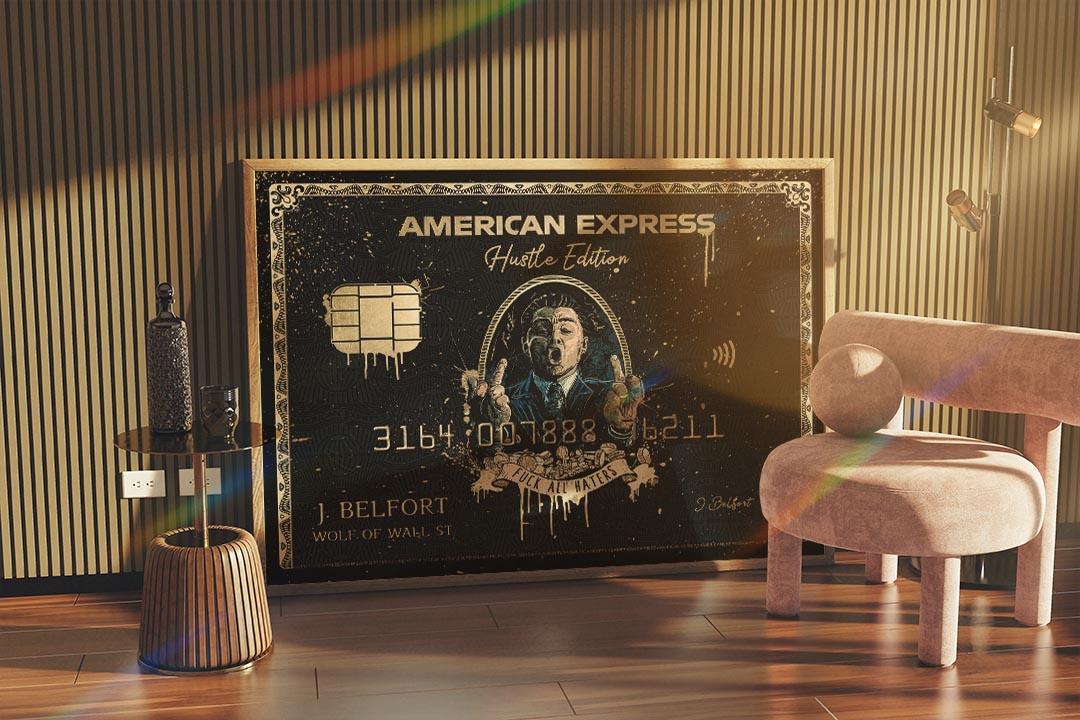 The Wolf of Wall Street | American Express Custom Poster - DreamBrothers
