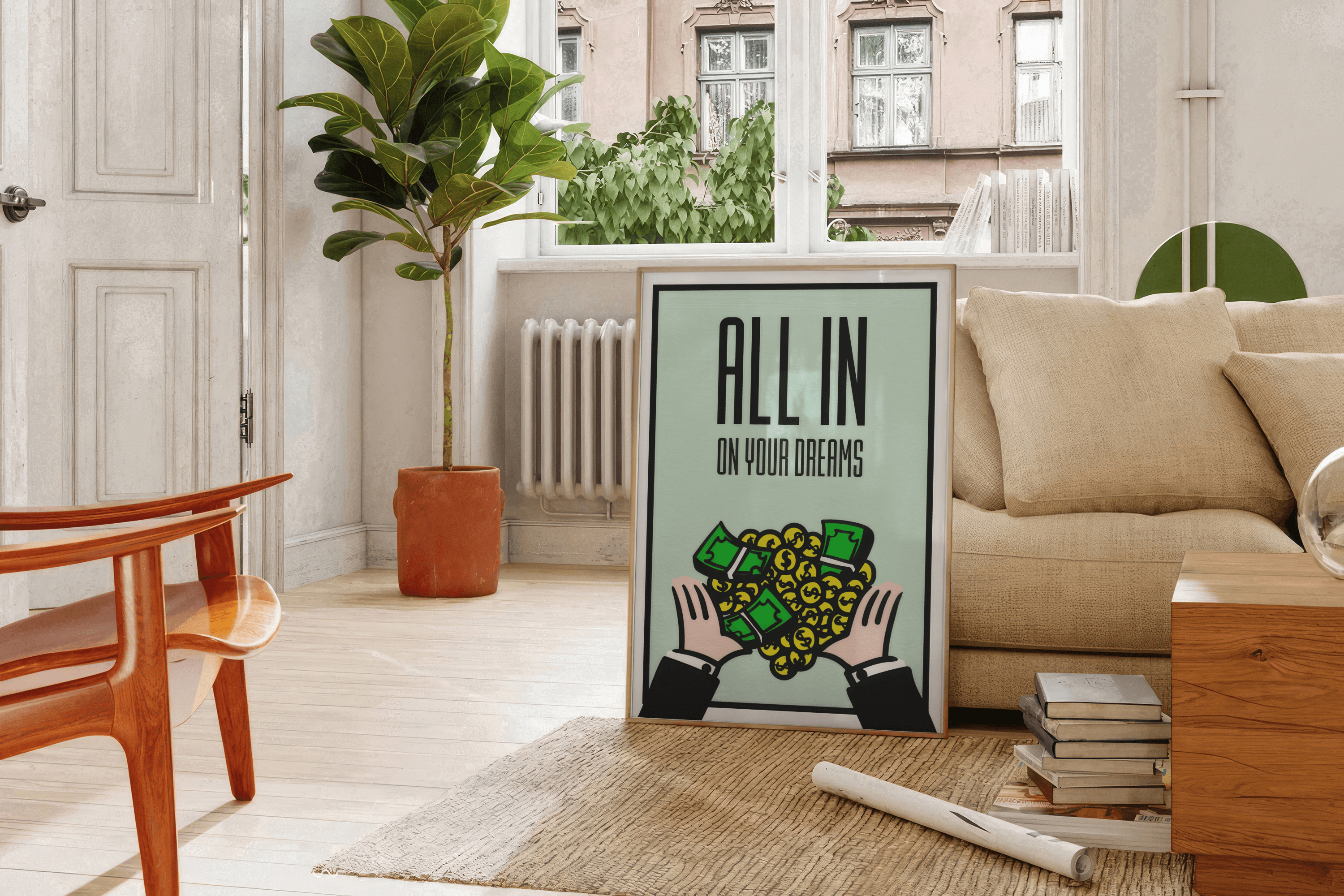 ALL IN On Your Dreams | Poster - DreamBrothers