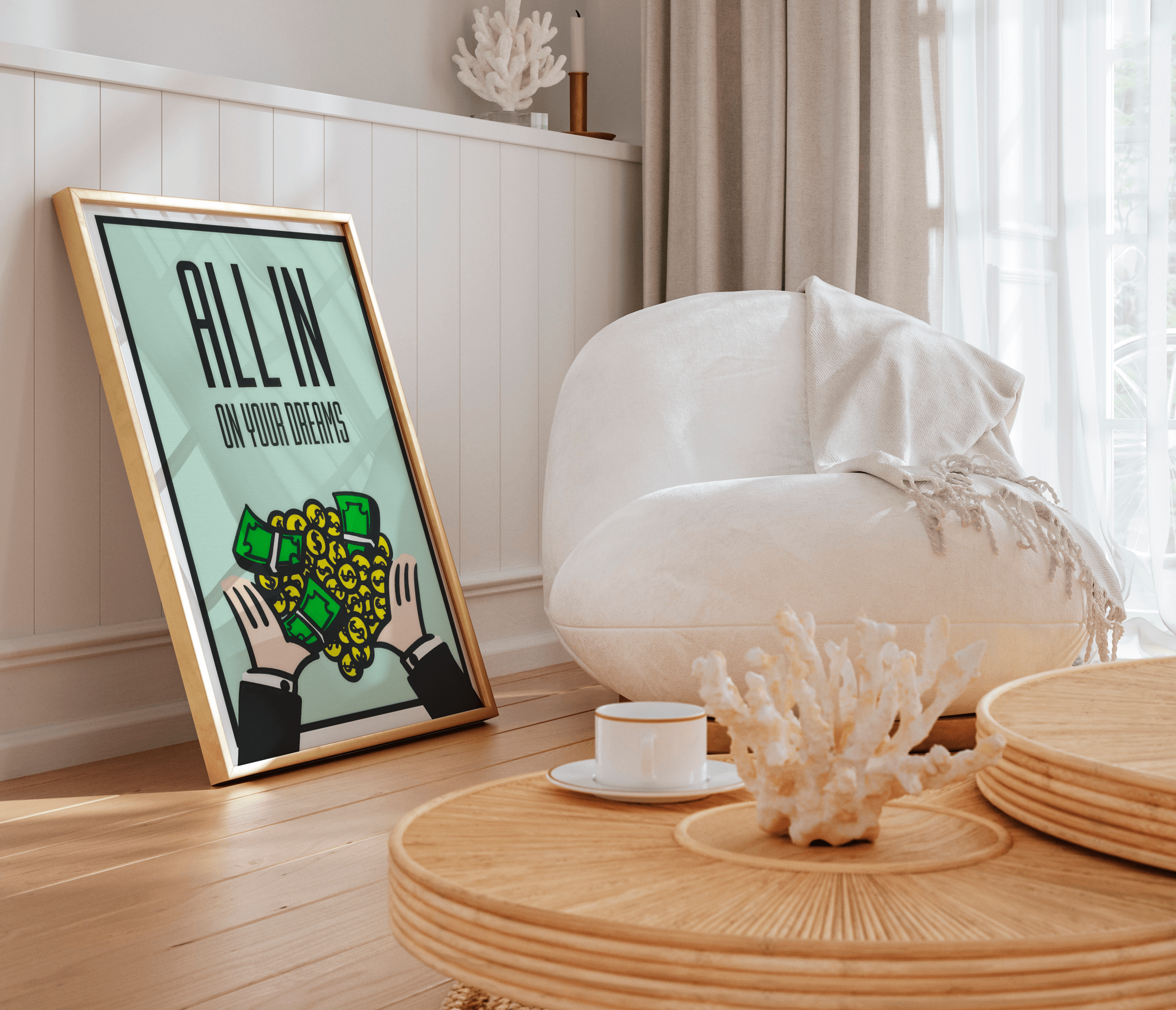 ALL IN On Your Dreams | Poster - DreamBrothers