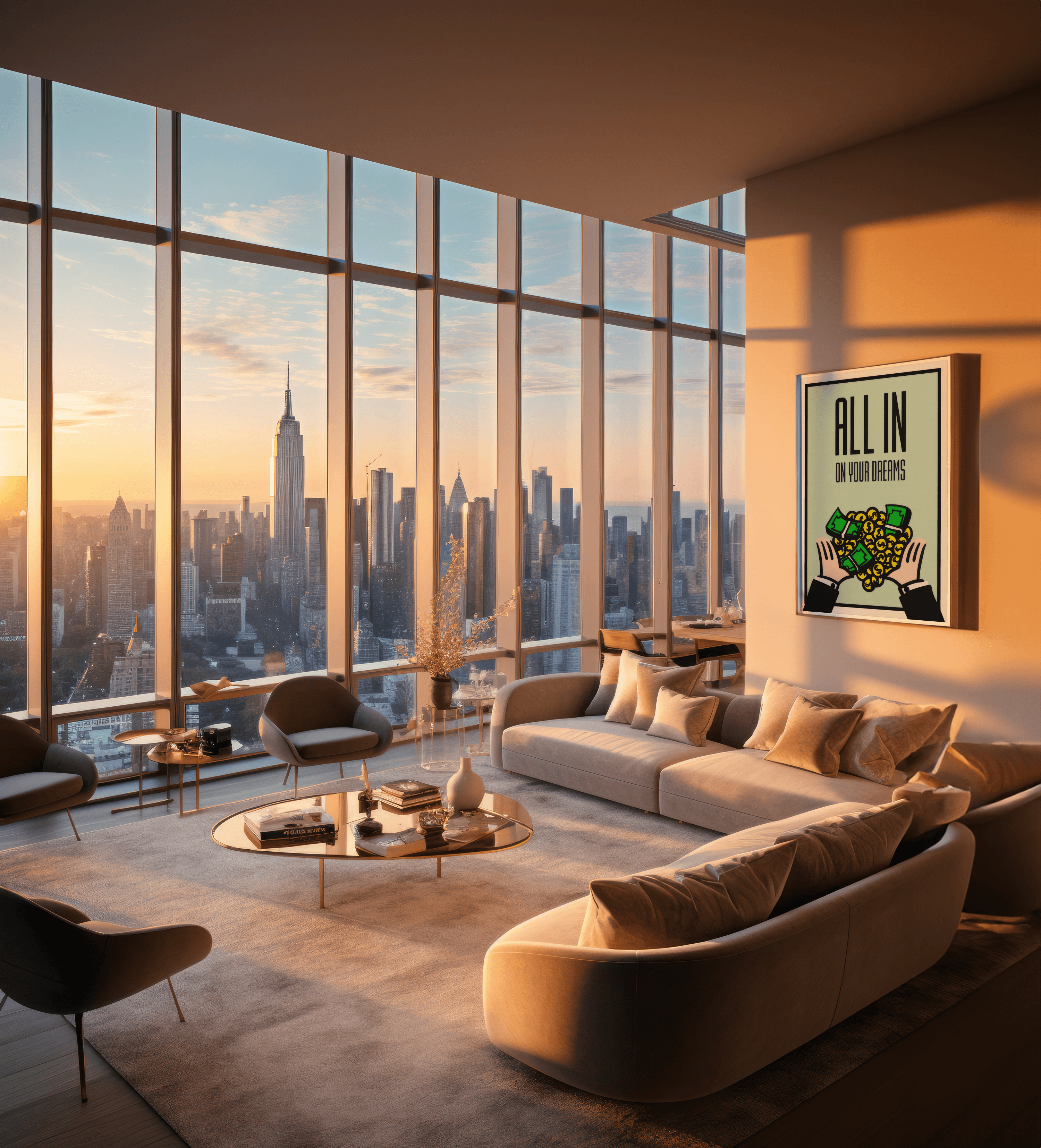 ALL IN On Your Dreams | Poster - DreamBrothers