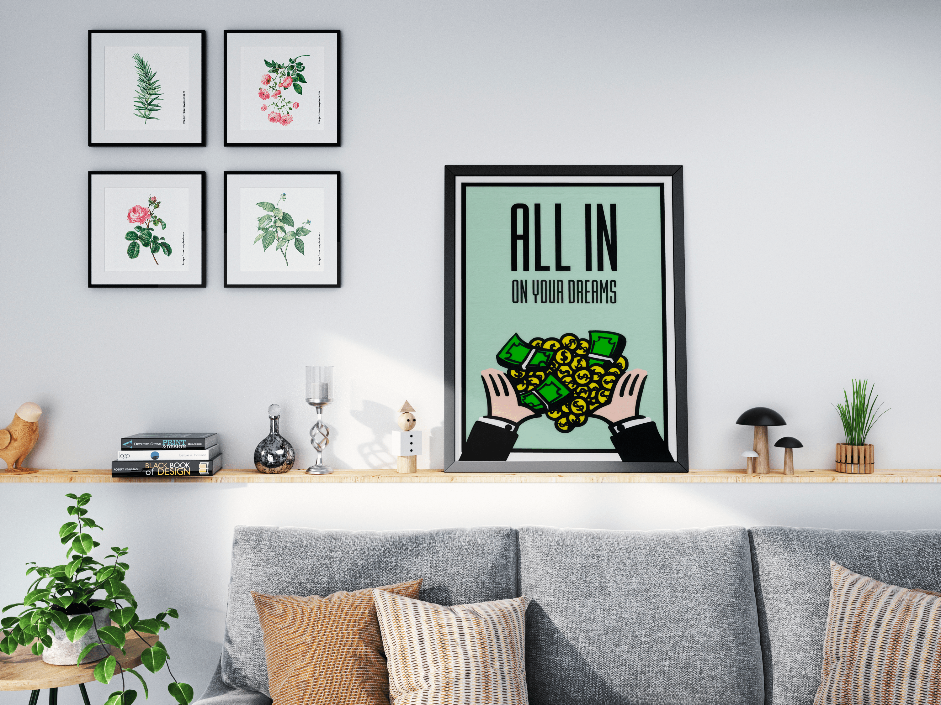 ALL IN On Your Dreams | Poster - DreamBrothers